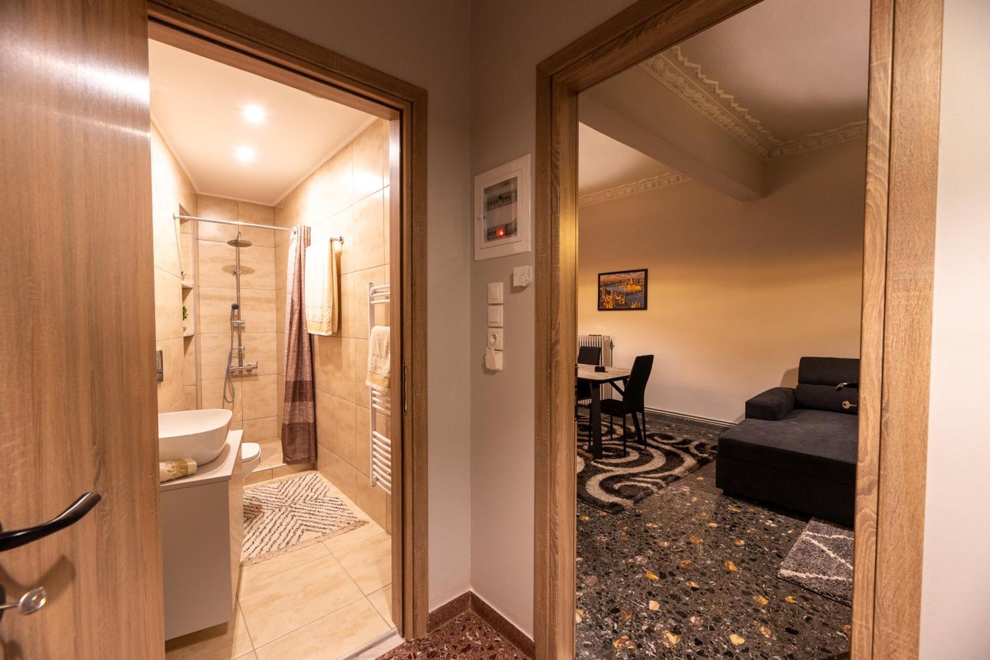 Stamos Apartment Airport Szpáta Kültér fotó