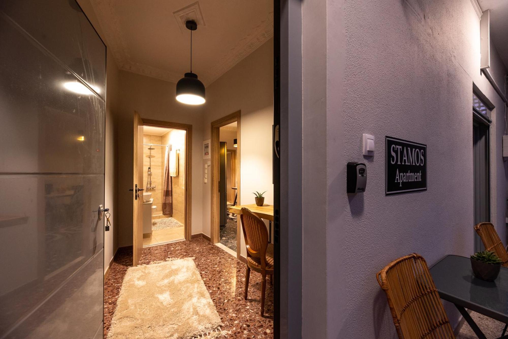 Stamos Apartment Airport Szpáta Kültér fotó