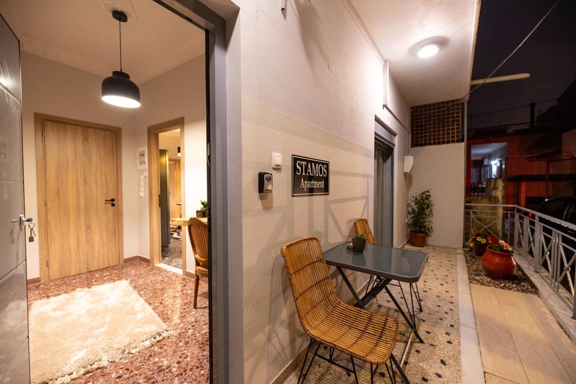 Stamos Apartment Airport Szpáta Kültér fotó